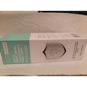 Defense Saline Nasal Spray 1.69 oz. New In Sealed Box Expiration 05/23